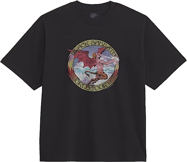 Black Sabbath Obi SS Tee Black + Vans