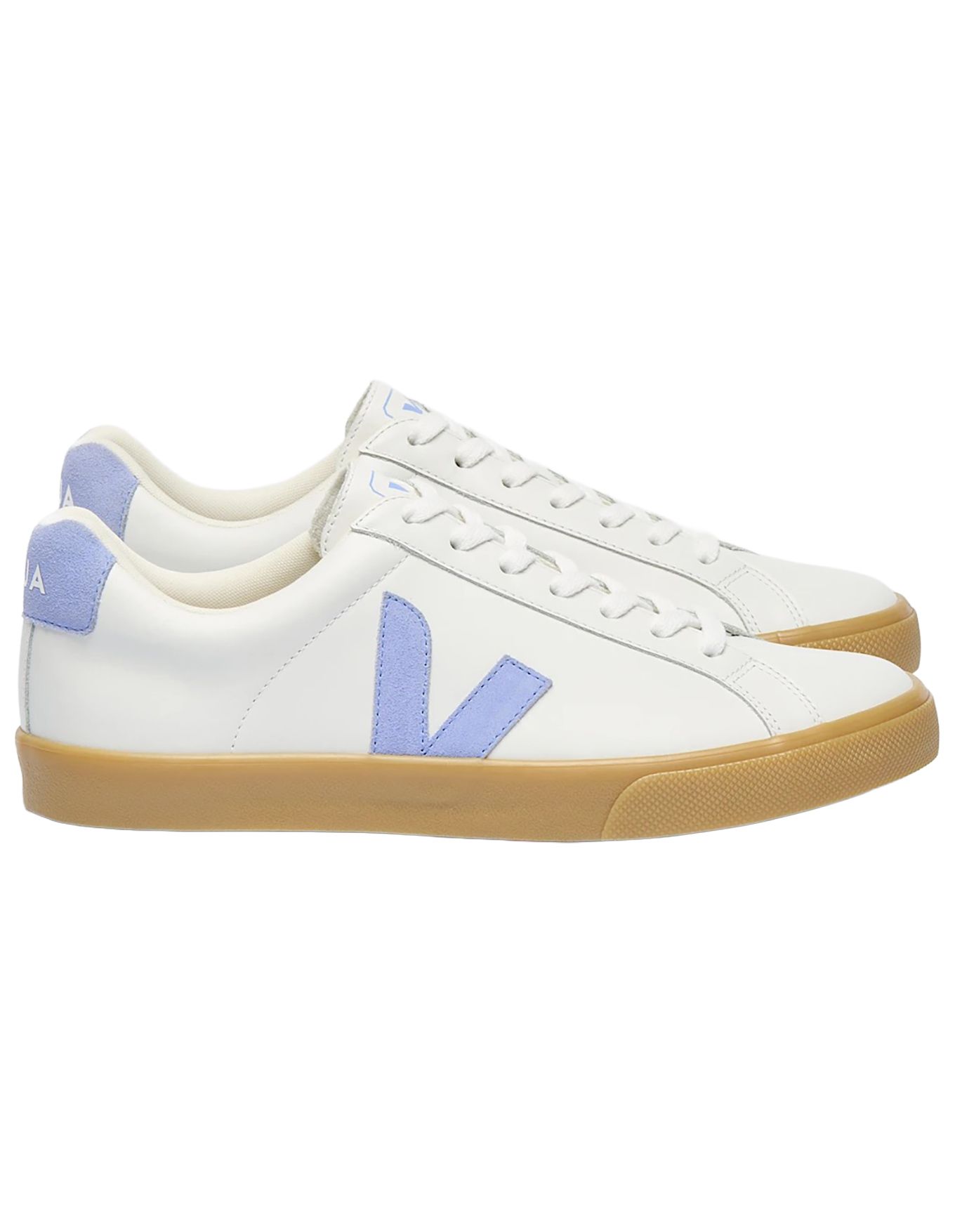 Veja Fair Trade Esplar Logo White Olympe Natural Women s Trainers 