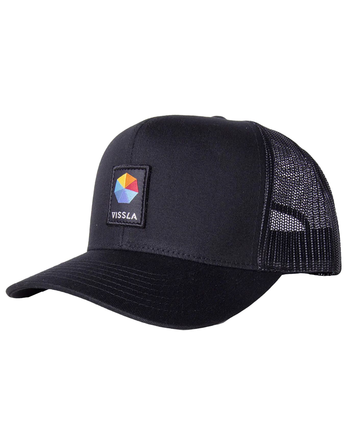 Spectrum Eco Trucker Hat Black + Vissla