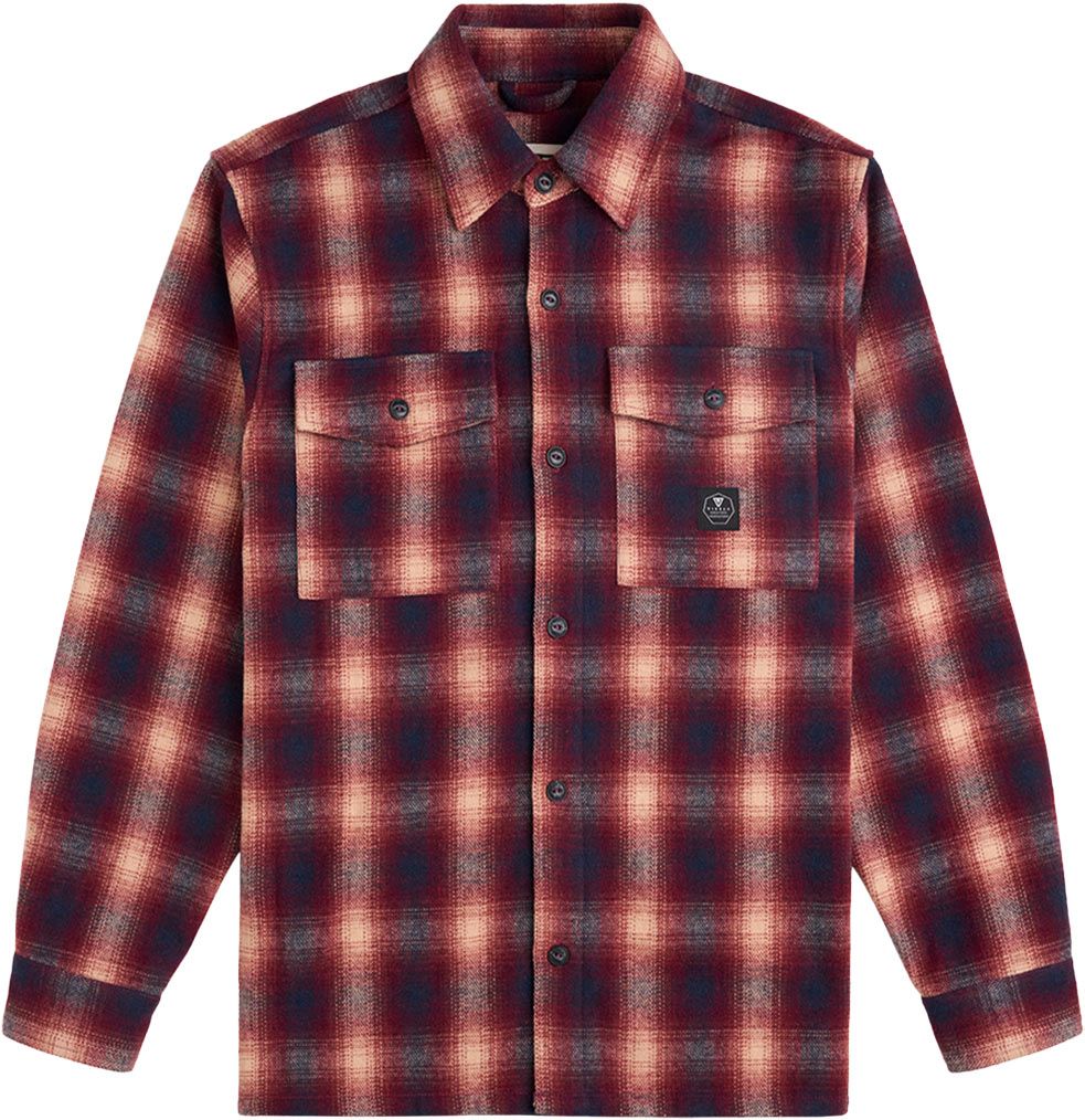 Woody Woven Shirt Fired Brick + Vissla