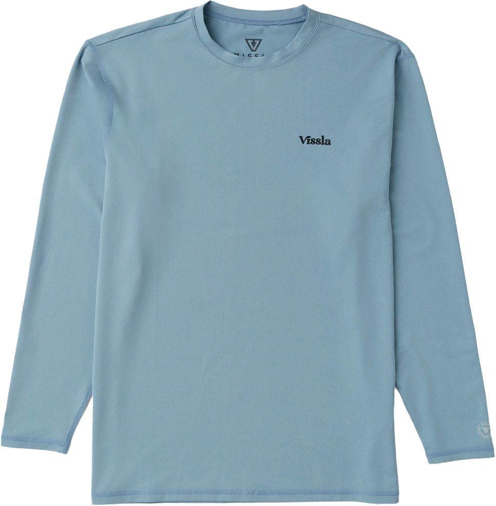Pro Comp LS Sun Shirt Faded Denim + Vissla