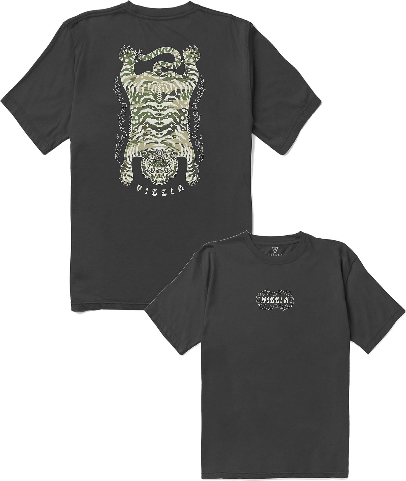El Tirge Organic SS Tee M Phantom + Vissla
