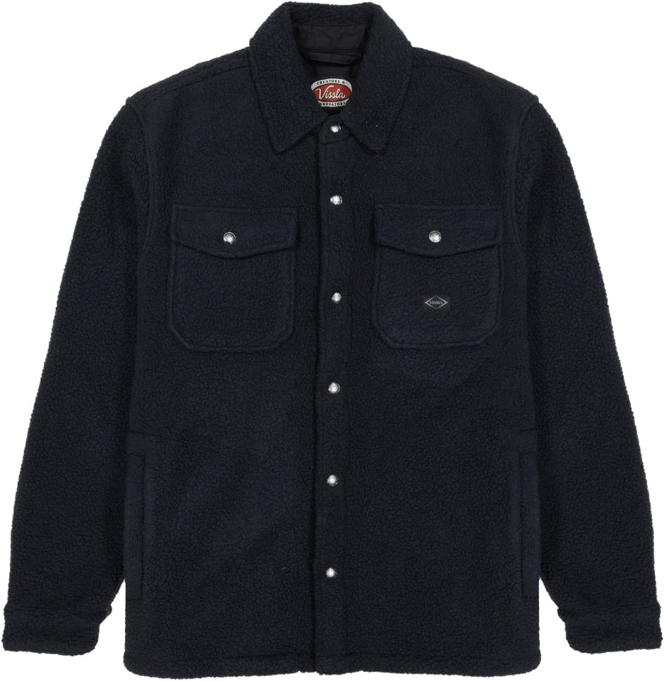 Peaks Sherpa Solid Shirt Black + Vissla