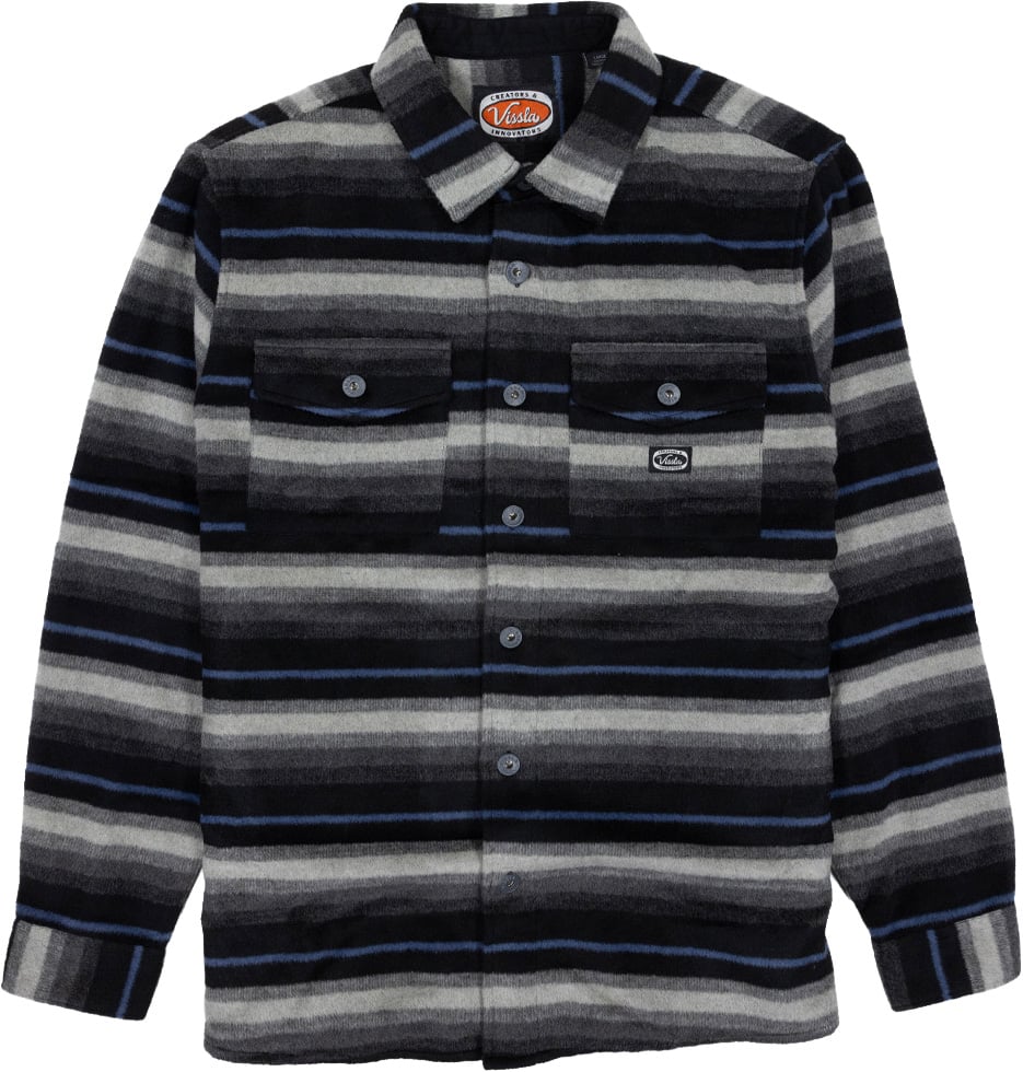 Julian Wool Shirt Black + Vissla