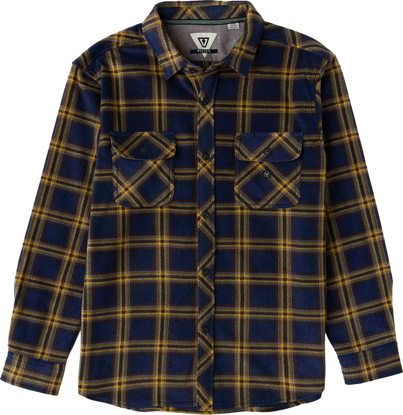 Eco-Zy Polar Flannel-Dark Naval + Vissla