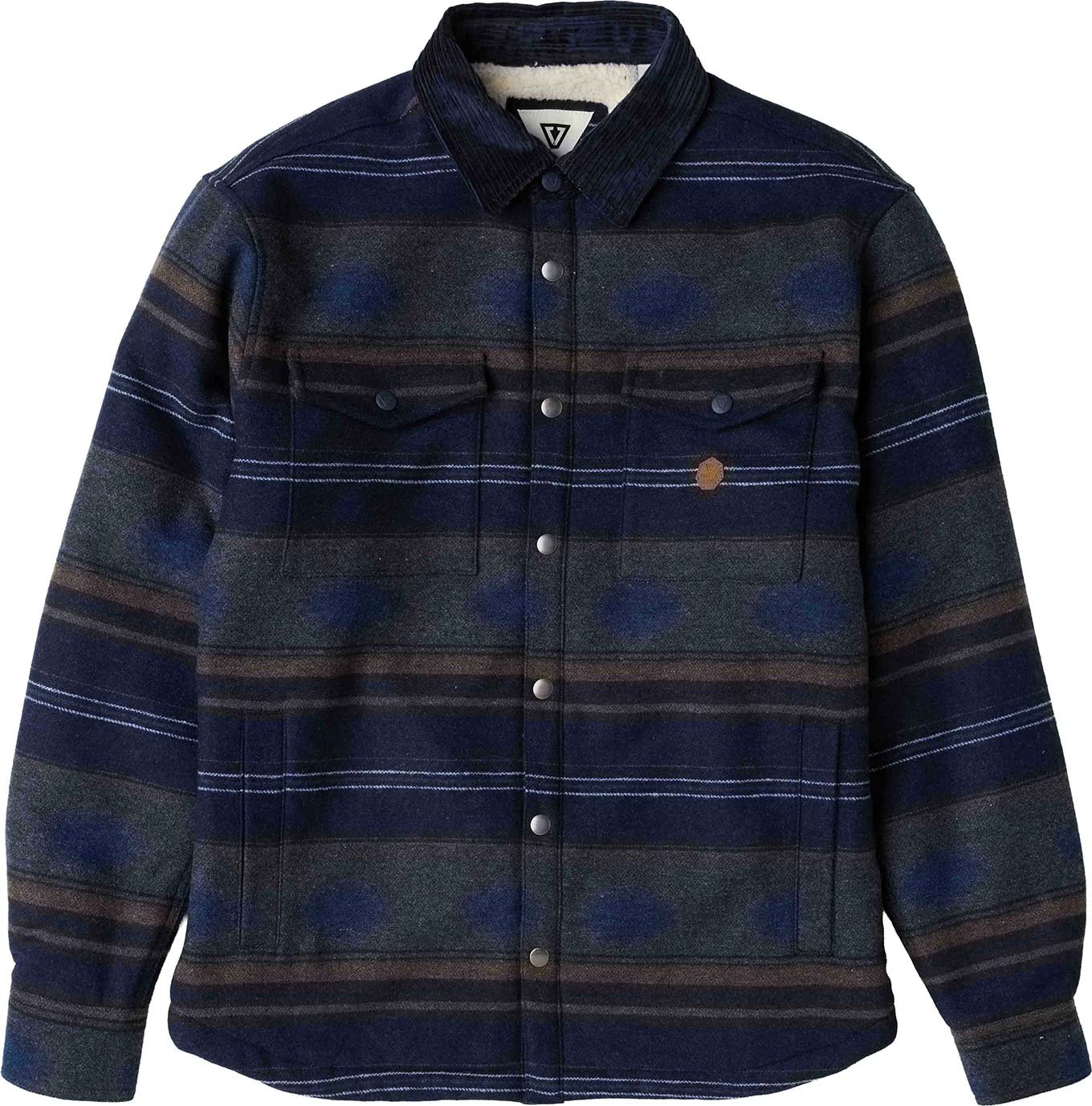 Woolf Sherpa Shirt Jacket M Dark Naval + Vissla