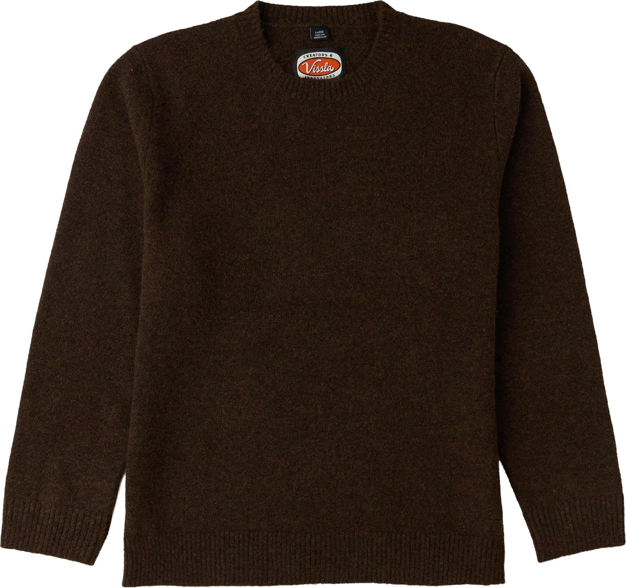 Presley Crew Neck Eco Sweat M Dark Earth + Vissla