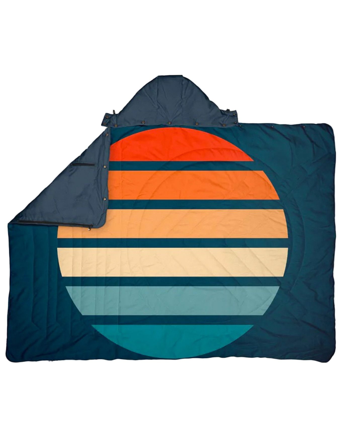 Travel Blanket Sunset Stipes + Voited