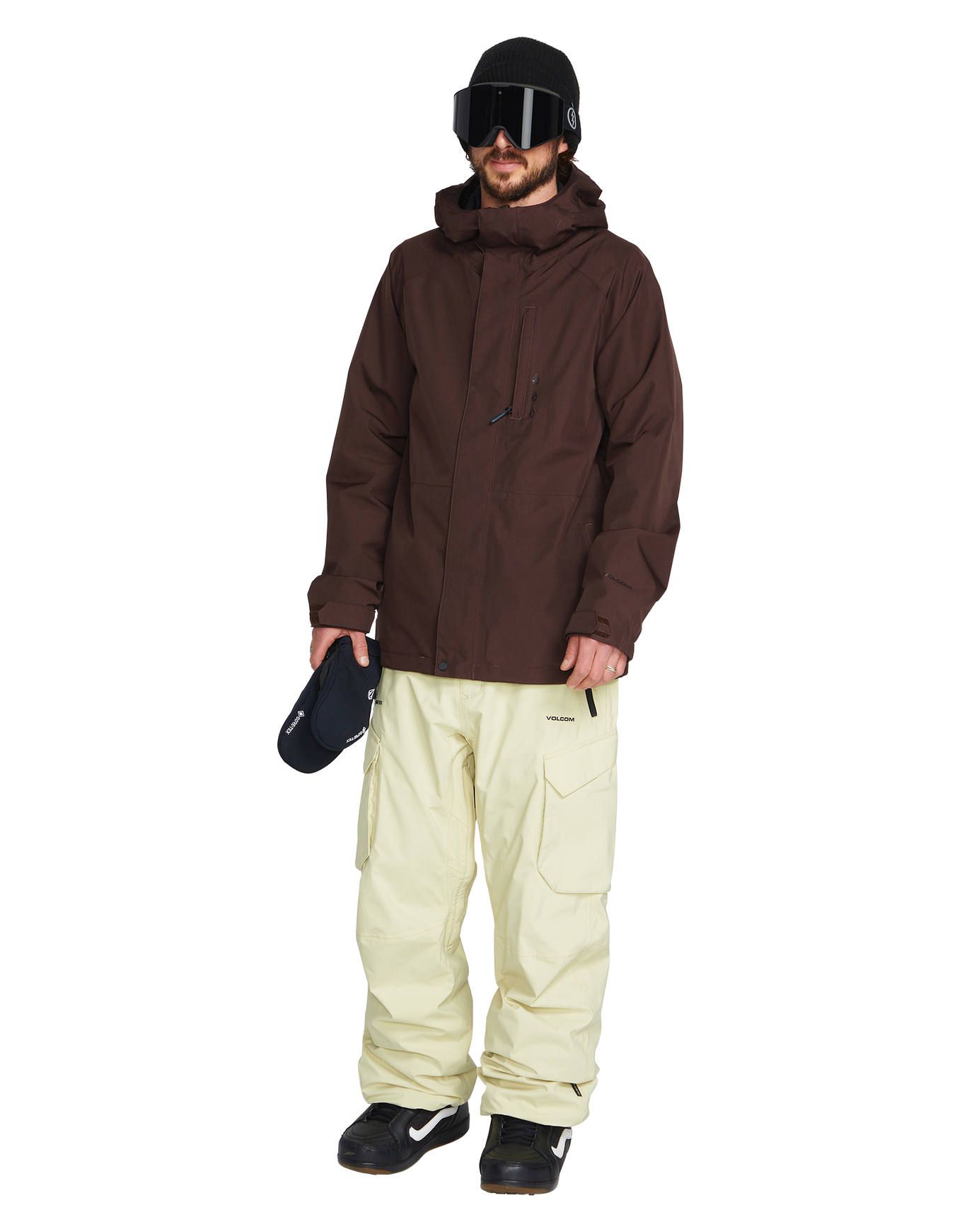 Volcom Dua Ins Gore Jacket Brown Skijacken : Snowleader