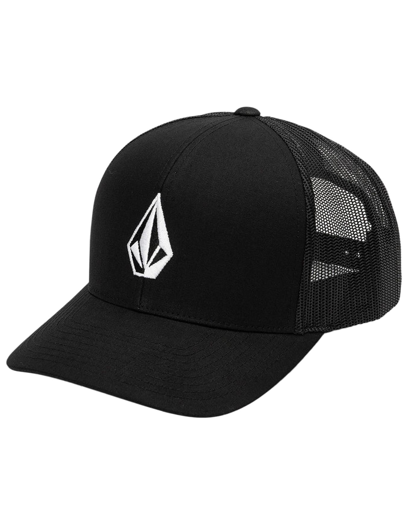 Full Stone Cheese Trucker Hat Black + Volcom