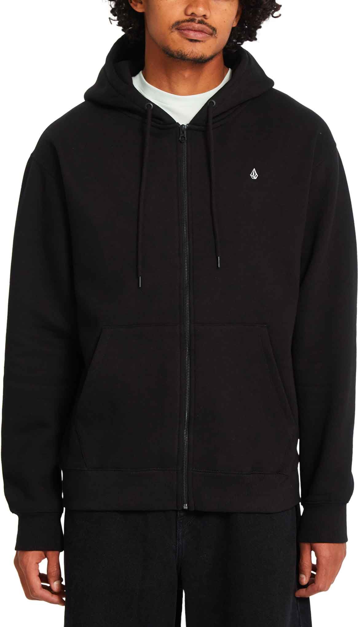 Single Stone Zip Black + Volcom