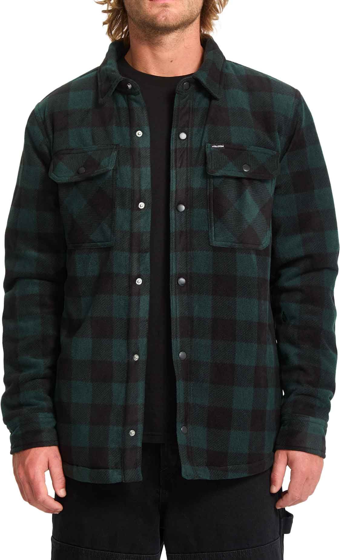 Bowered Fleece LS Shirt Scarab + Volcom