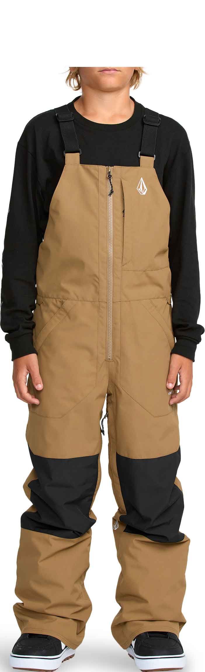 Barkley Insulated Bib Overall Bronze + Volcom