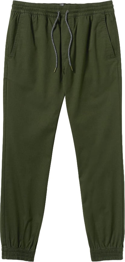 Frickin Slim Jogger Dark Green + Volcom