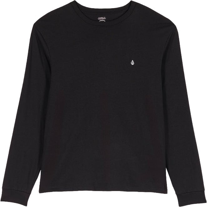 Stone Blanks Basic LS Tee Black + Volcom