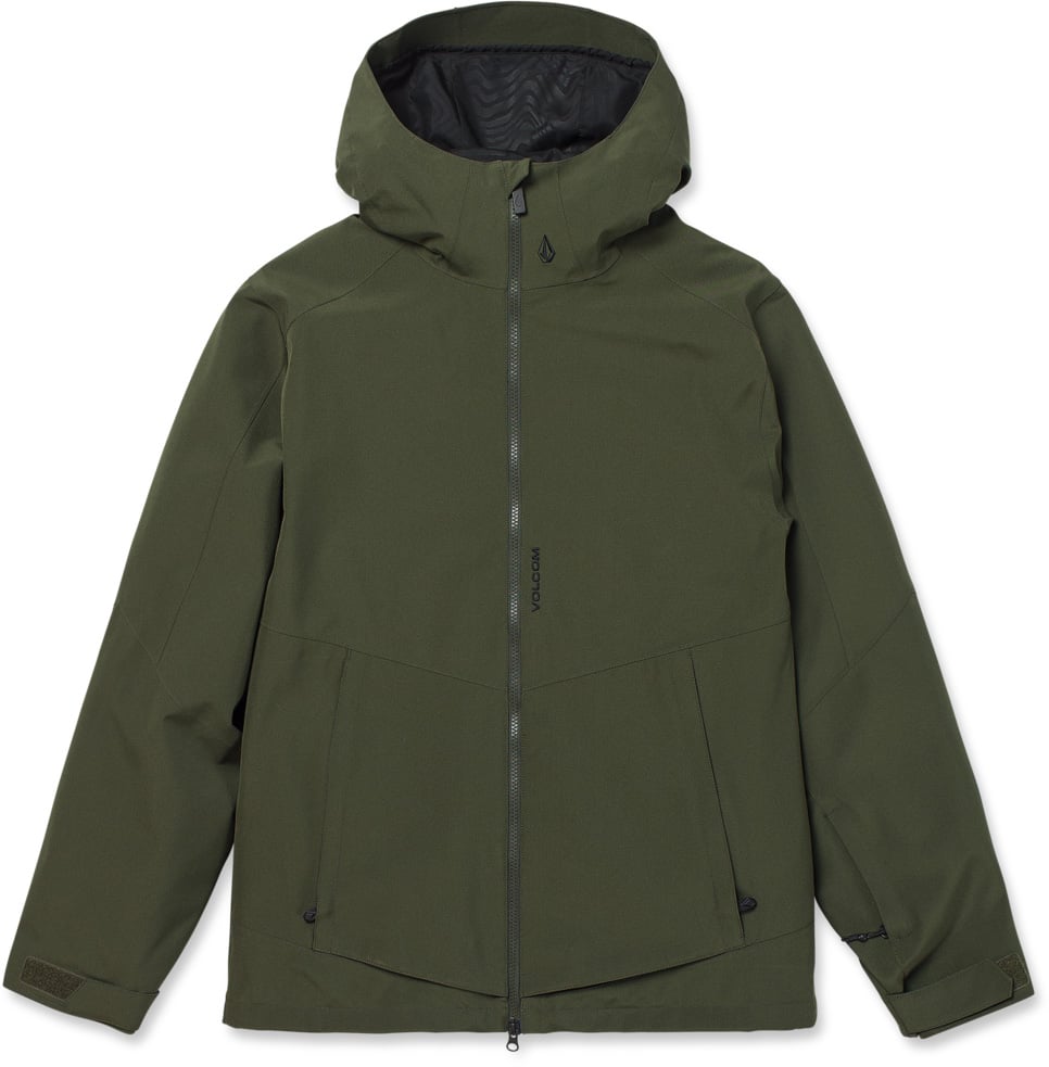 Brighton Full Zip Jacket Dark Green + Volcom
