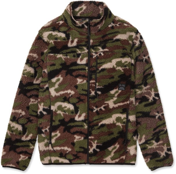 Nelson Sherpa Full Zip Camoflauge + Volcom