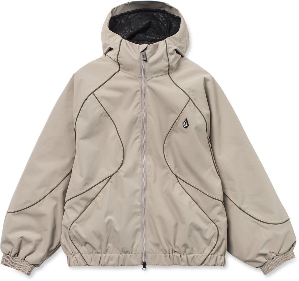 Liftline 20K Jacket W Khaki + Volcom