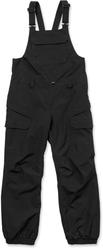 Creston 3D Stretch Bib W Black + Volcom
