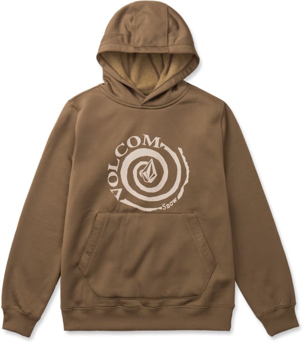 Hydro Fleece Hoodie Teak + Volcom
