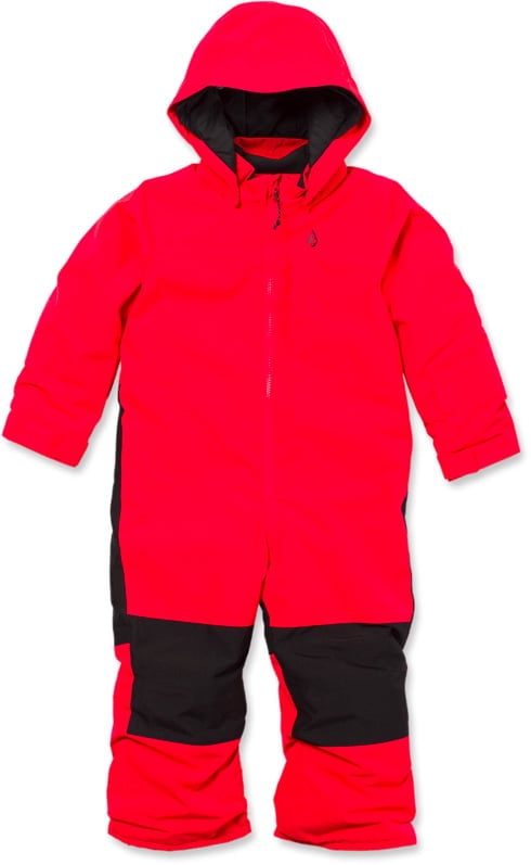 Little Flurry One Piece Bright Cherry + Volcom