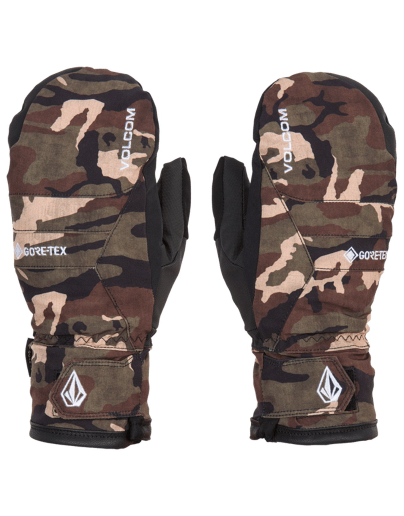 Stay Dry Gore-Tex Mitt Camoflauge + Volcom