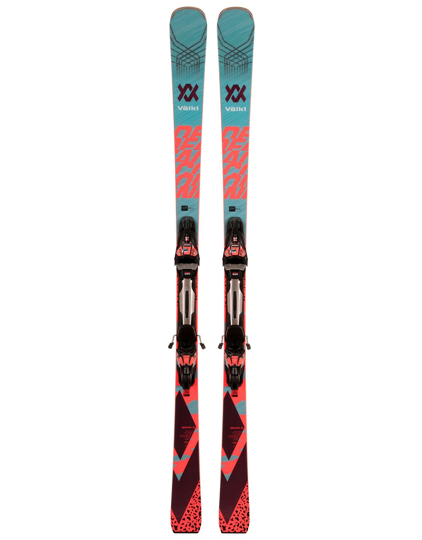Volkl Deacon 72 + Rmotion 3 12 GW 2024 Men's ski sets : Snowleader