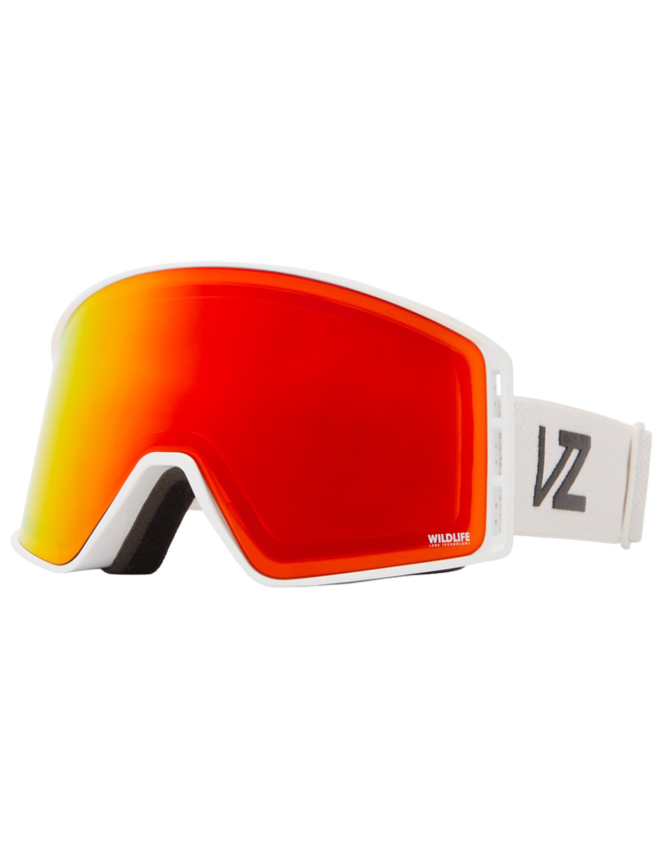 Velo VFS Goggle White/Fire Chrome +