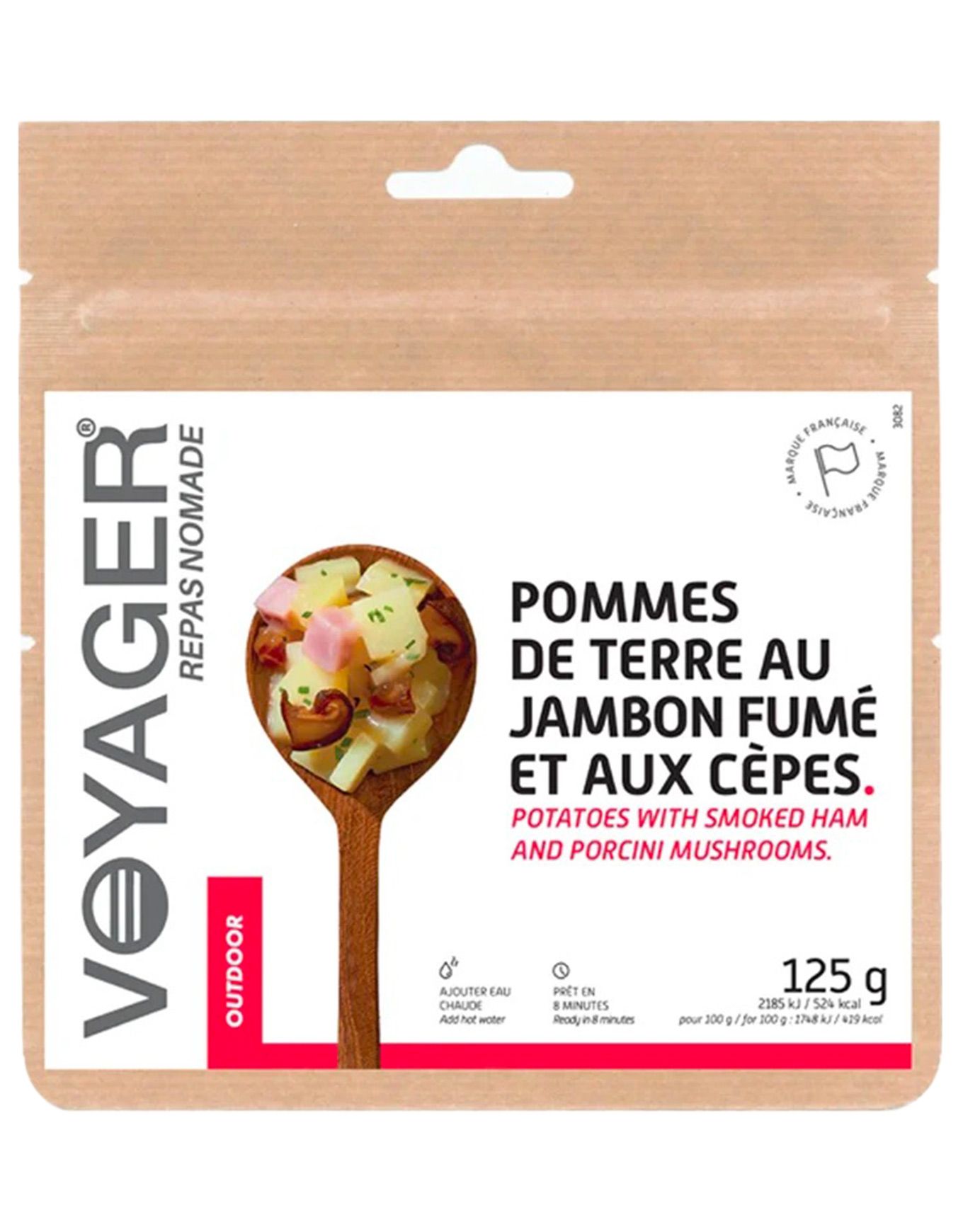 Pommes de Terre au Jambon Fumé et aux Cèpes + Voyager