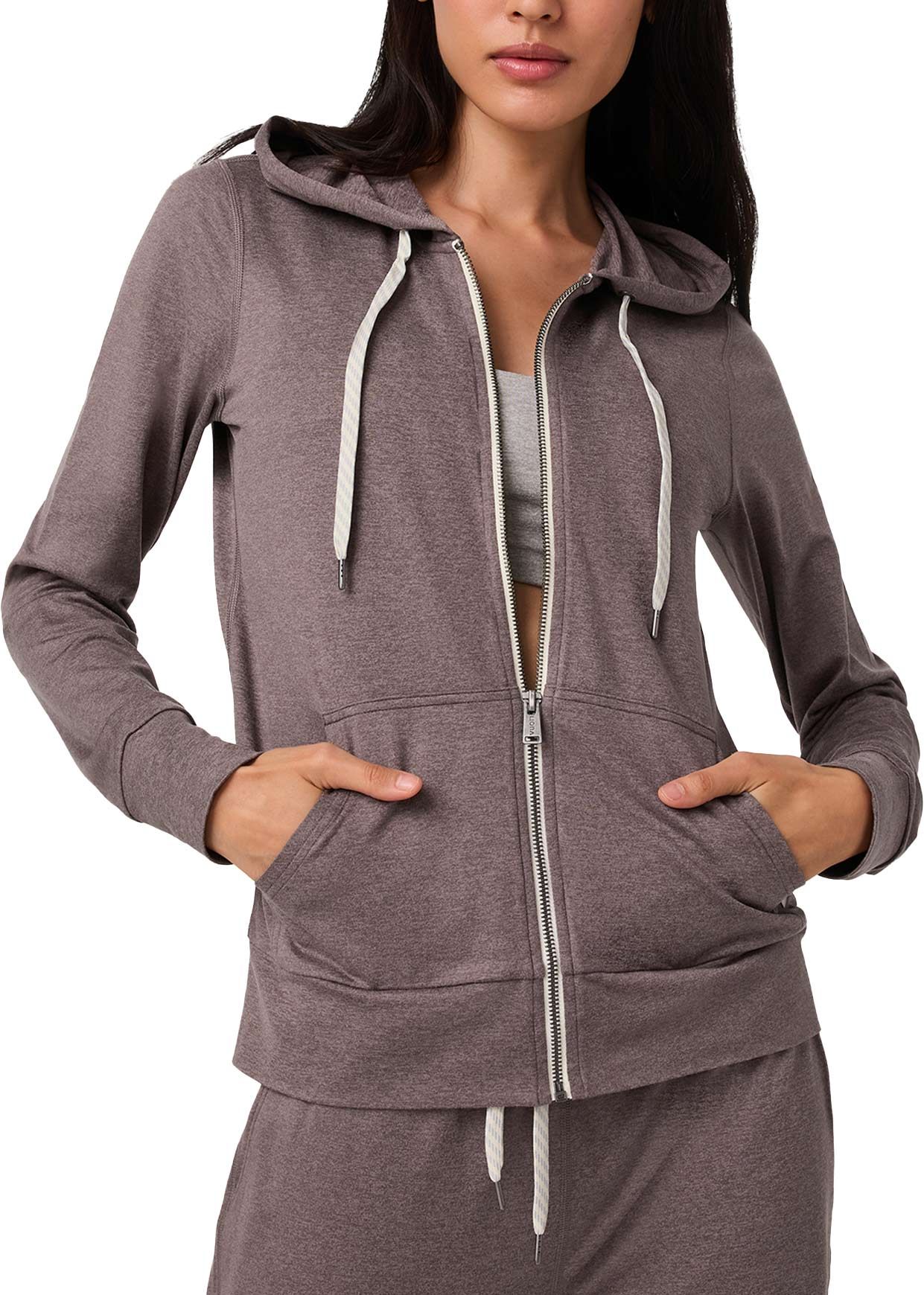 Halo Performance Hoodie 2.0 W Huckleberry Heather + Vuori