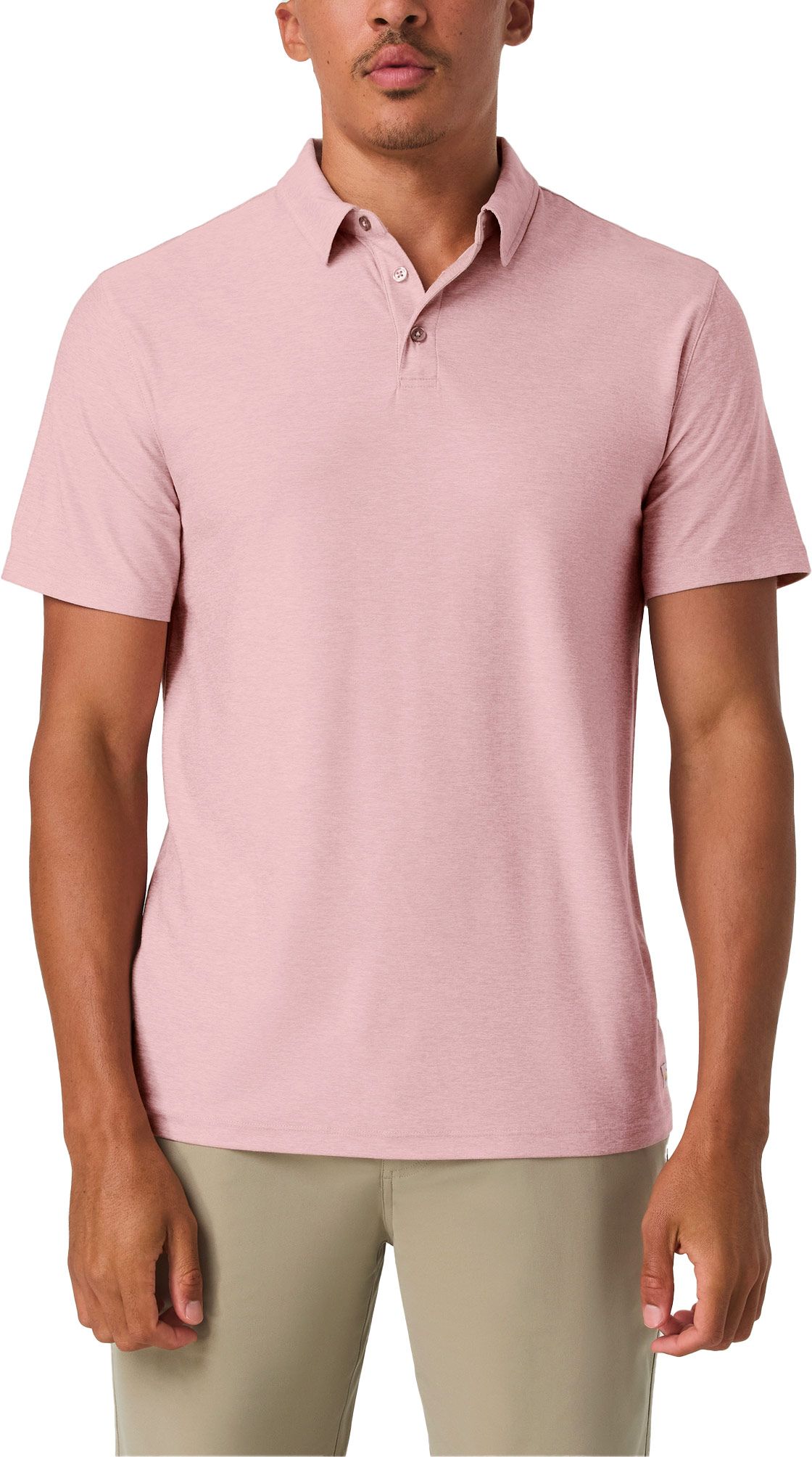 Strato Tech Polo M Faded Rose Heather + Vuori