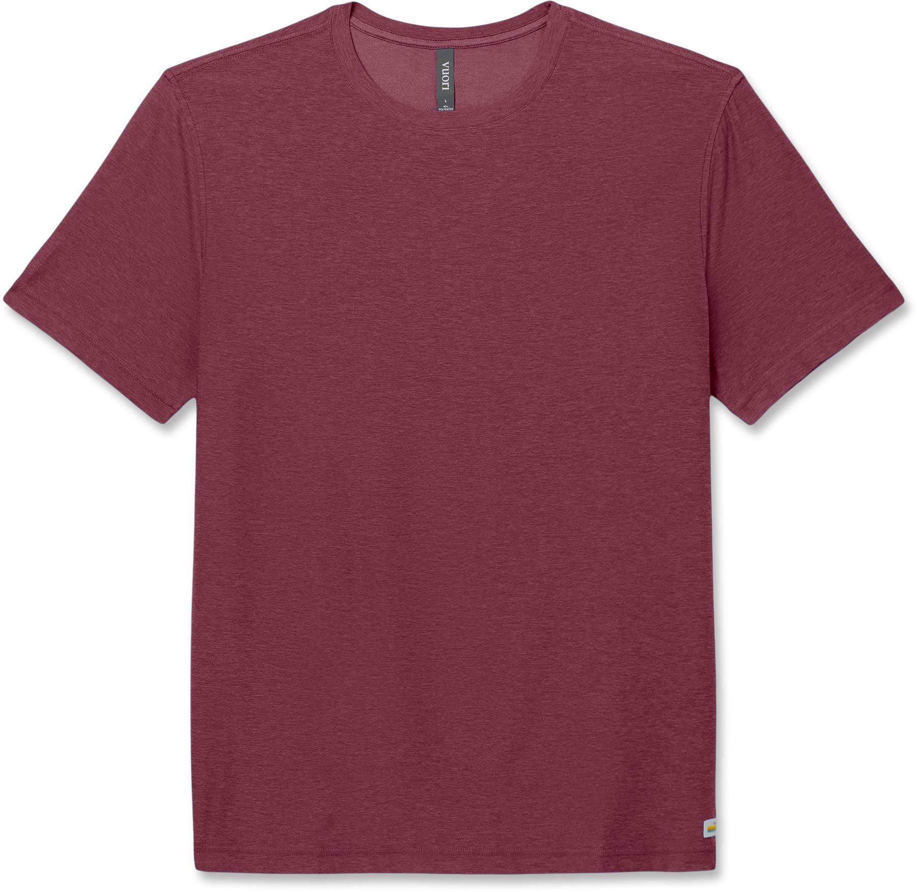 Strato Tech Tee M Fig Heather + Vuori