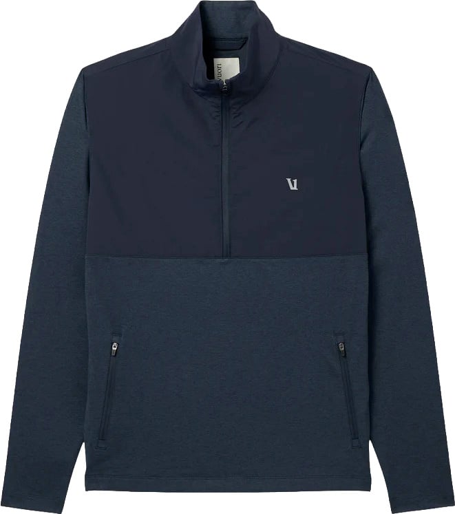 Sunday Element 1/2 Zip M Ink Heather + Vuori
