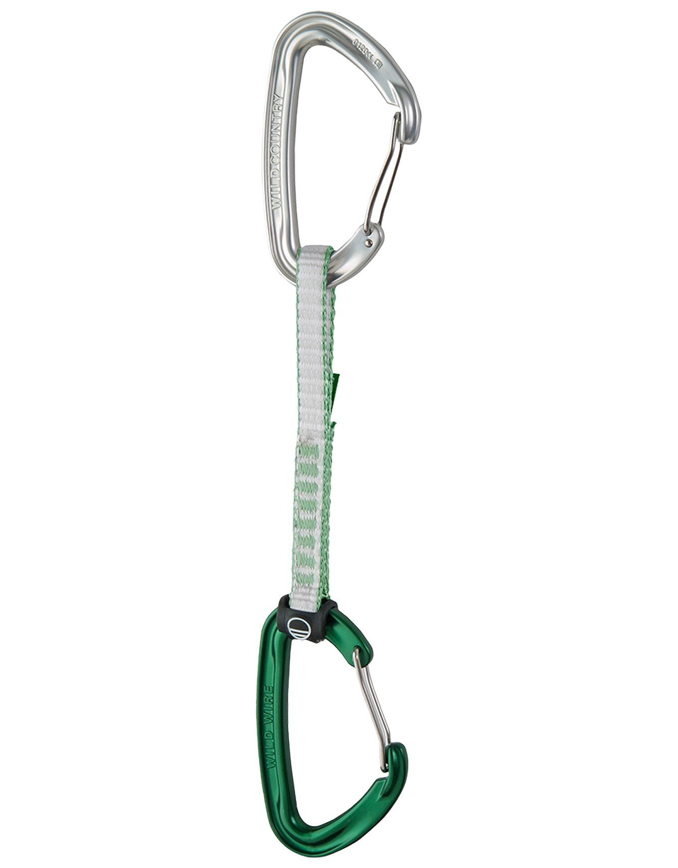 Wildwire Quickdraw 15cm Green + Wild Country