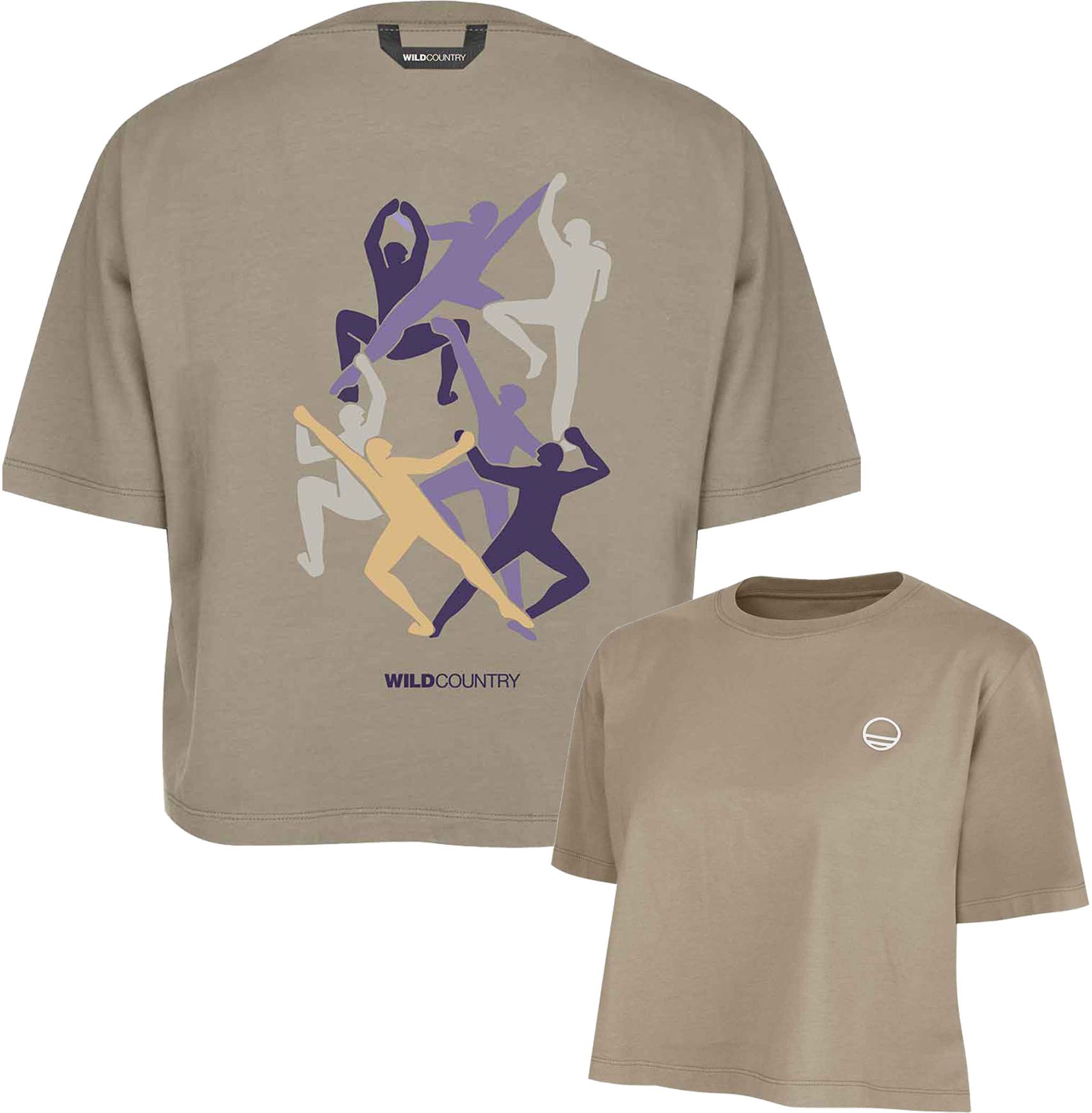 Sequence W T-Shirt Brindle + Wild Country