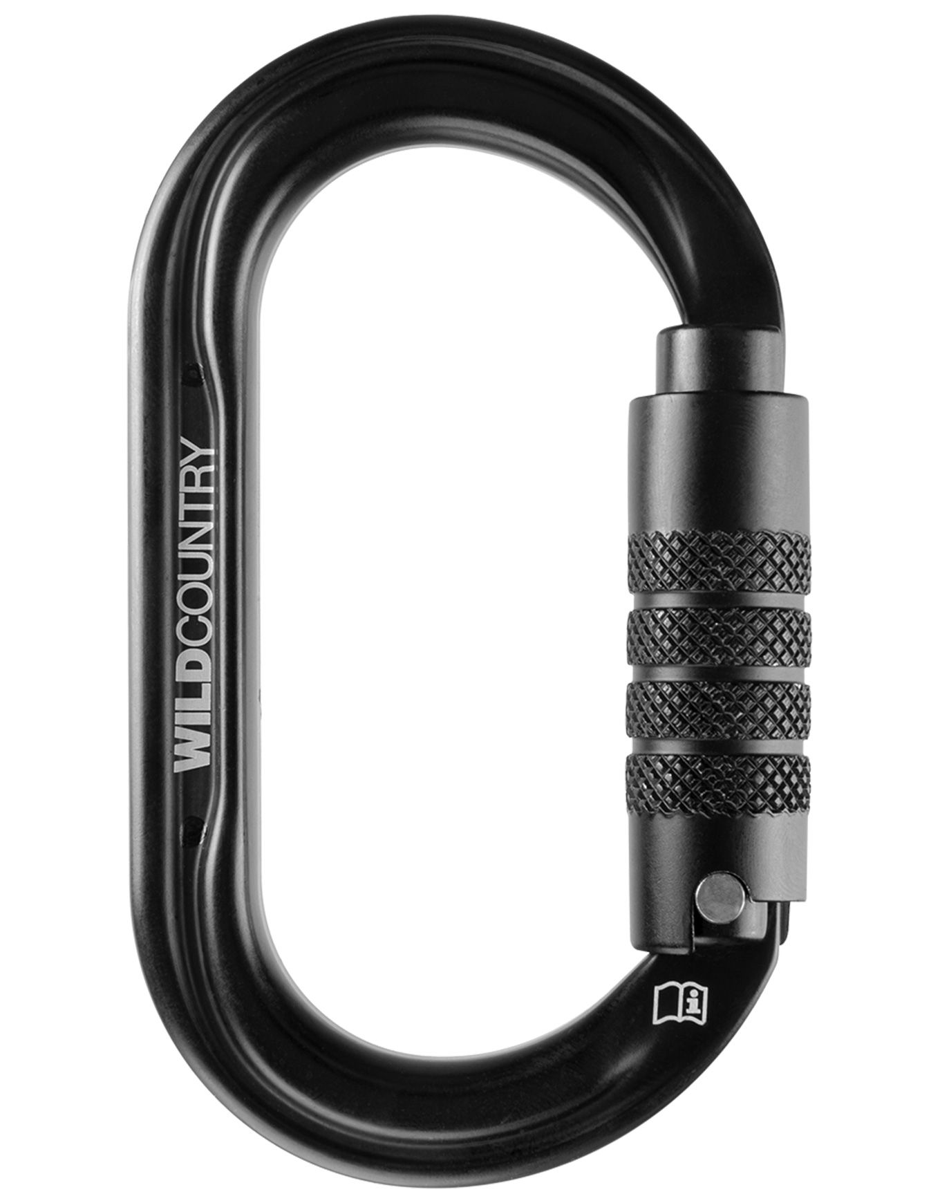 Wild Oval Trilock Black + Wild Country