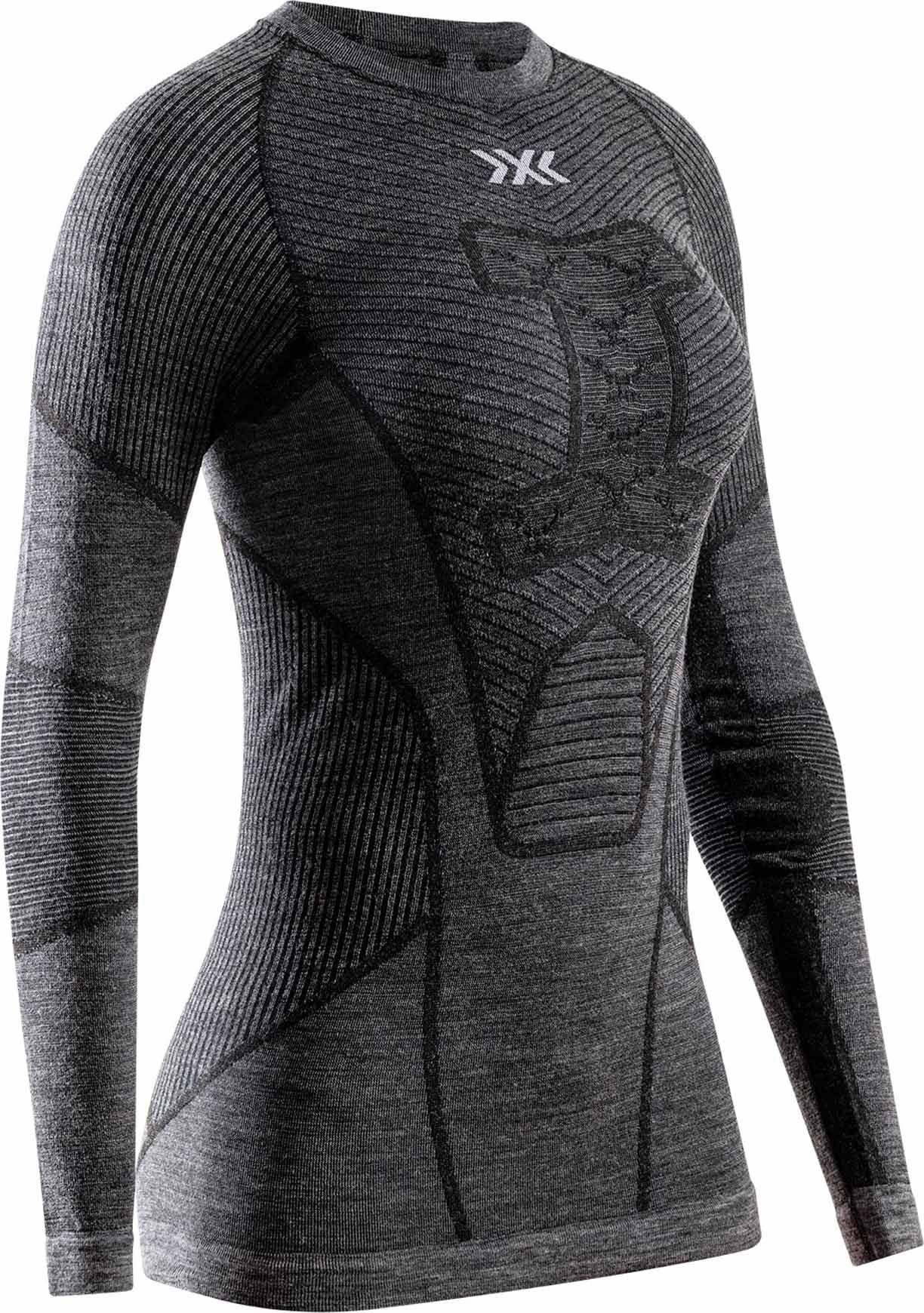 Symbio Merino Shirt LS W Rhino Grey + X-Bionic