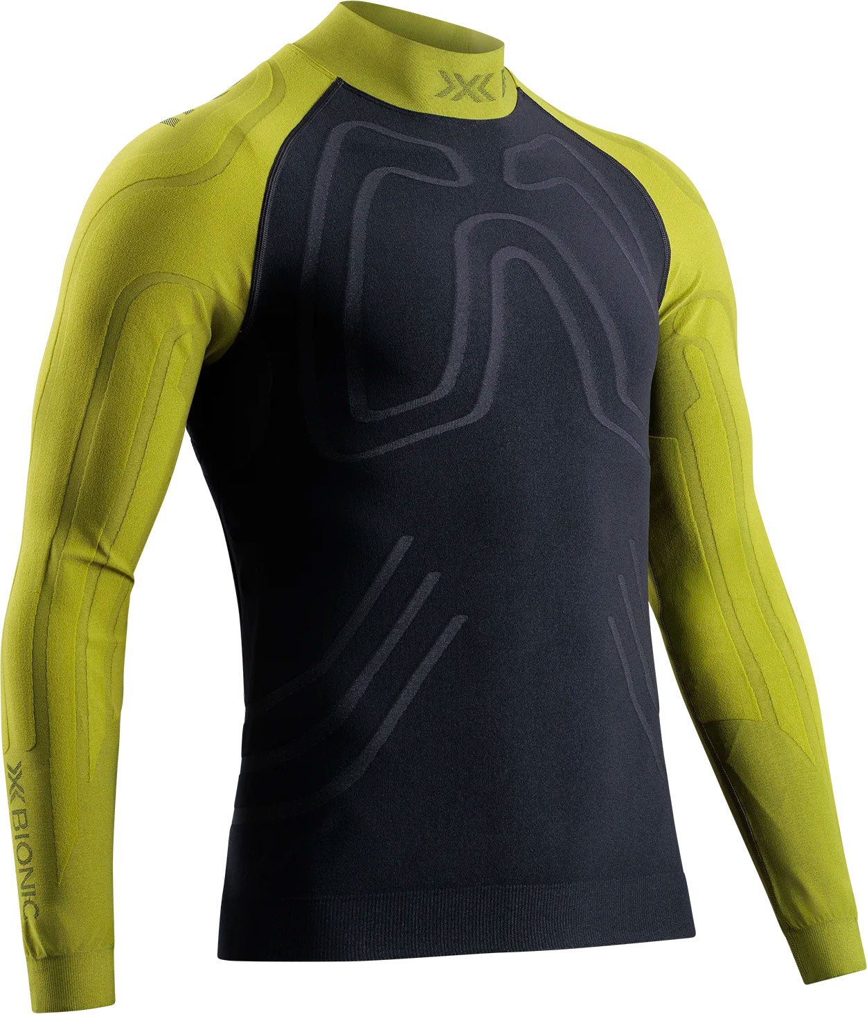 Heatloop Shirt LS M Moss Green/Black + X-Bionic