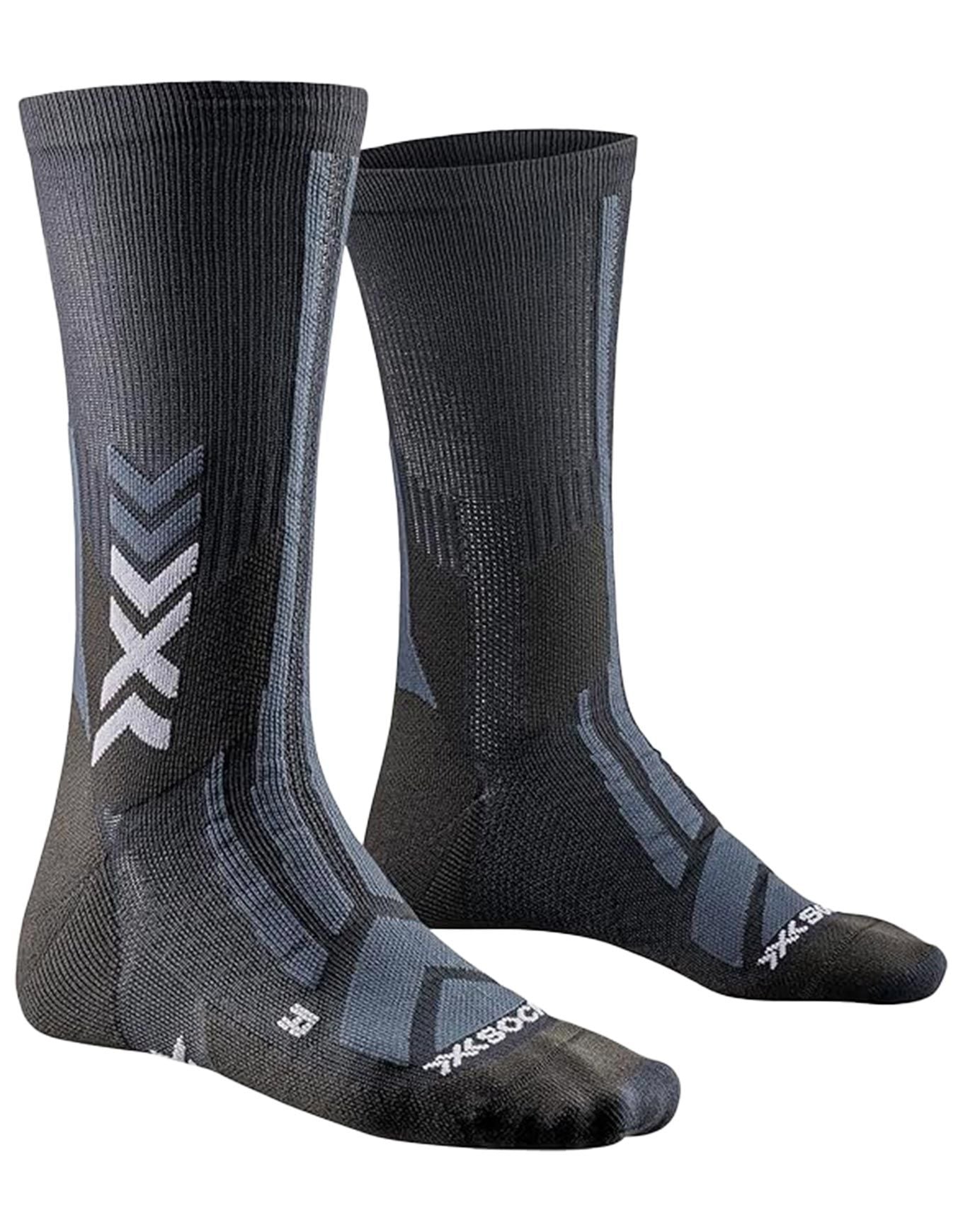 Hike Discover Natural Crew Black/Charcoal + X-Socks