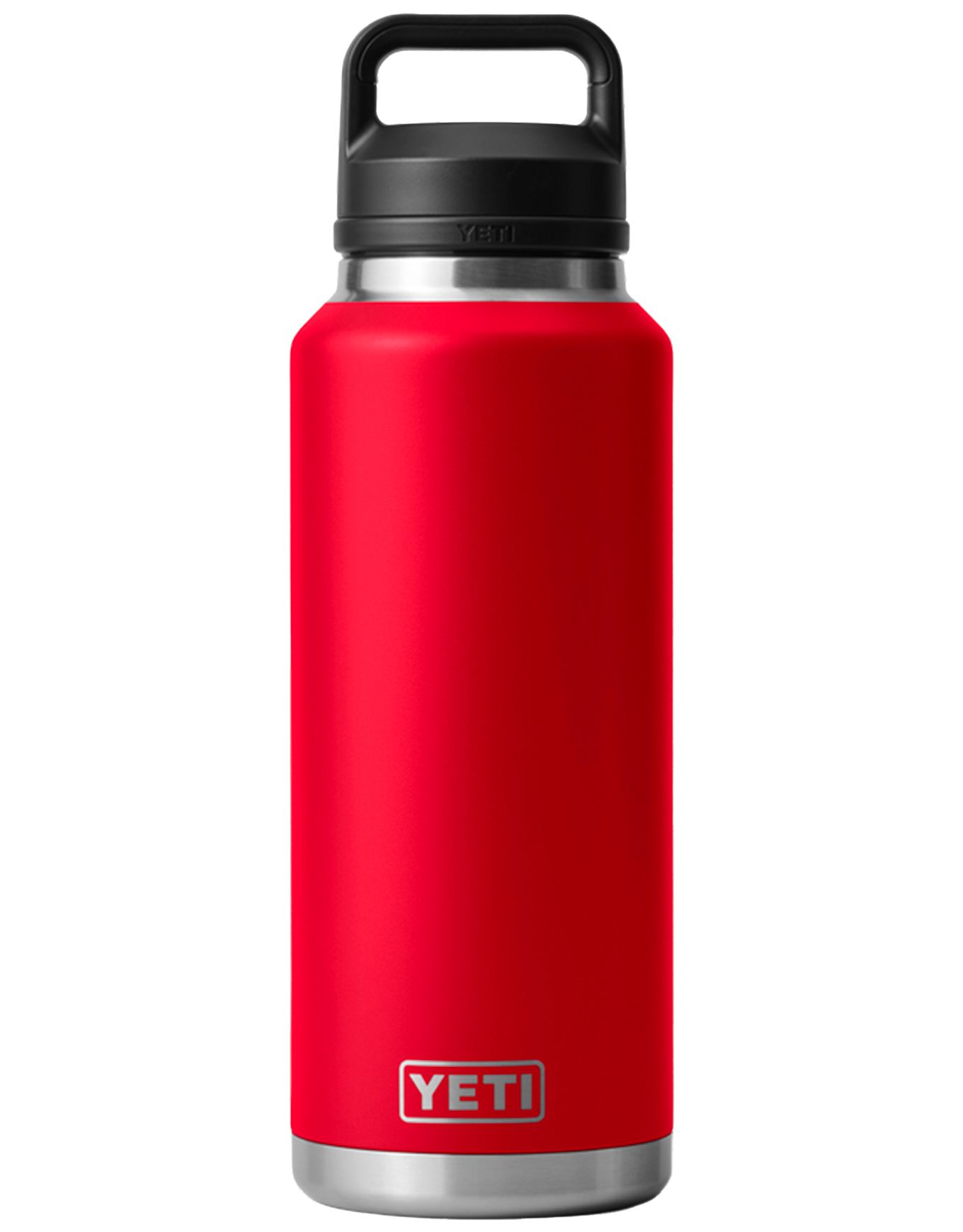 Rambler 46 Oz Bottle Chug Rescue Red + Yeti