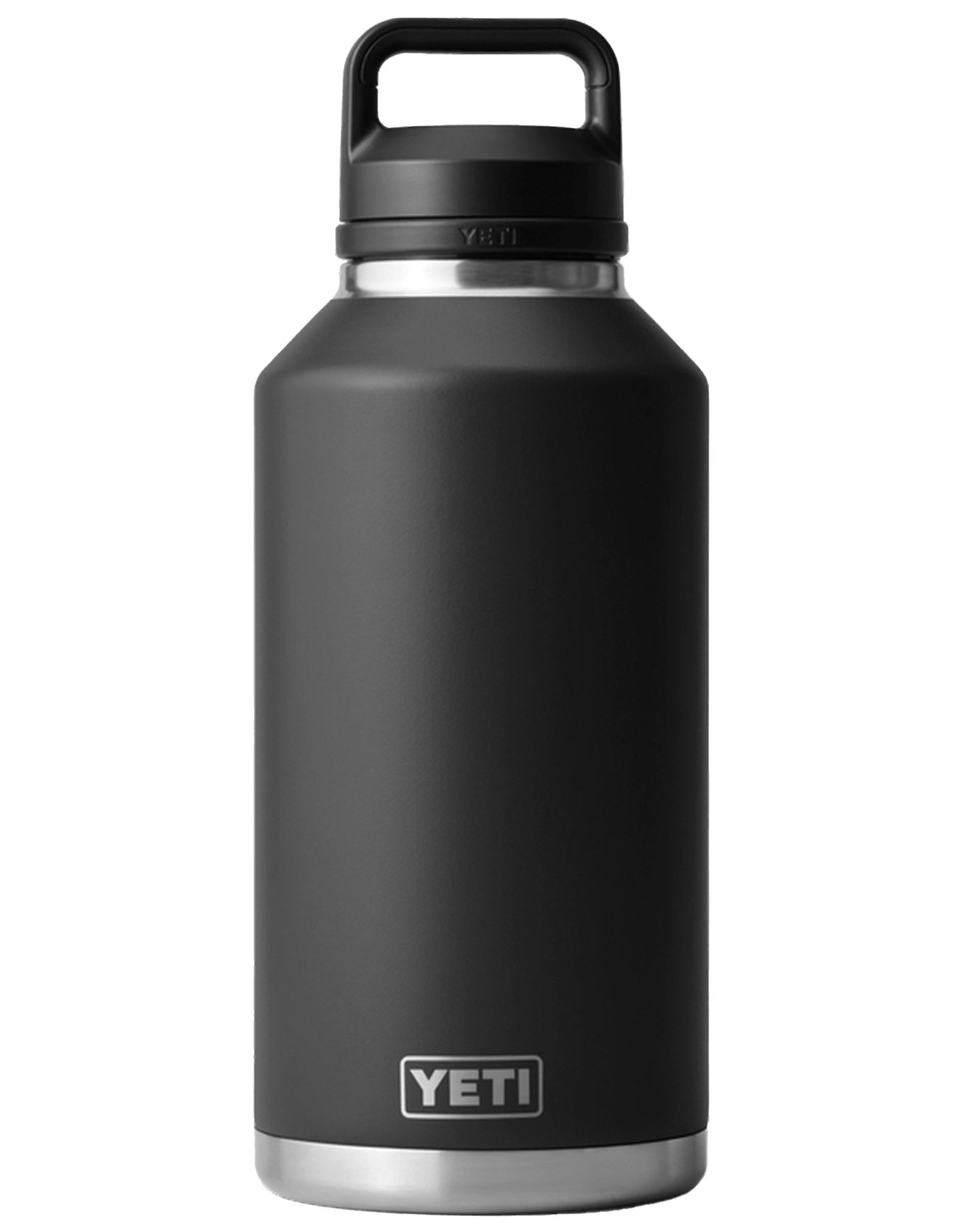 Rambler 64 Oz Bottle Chug Black + Yeti