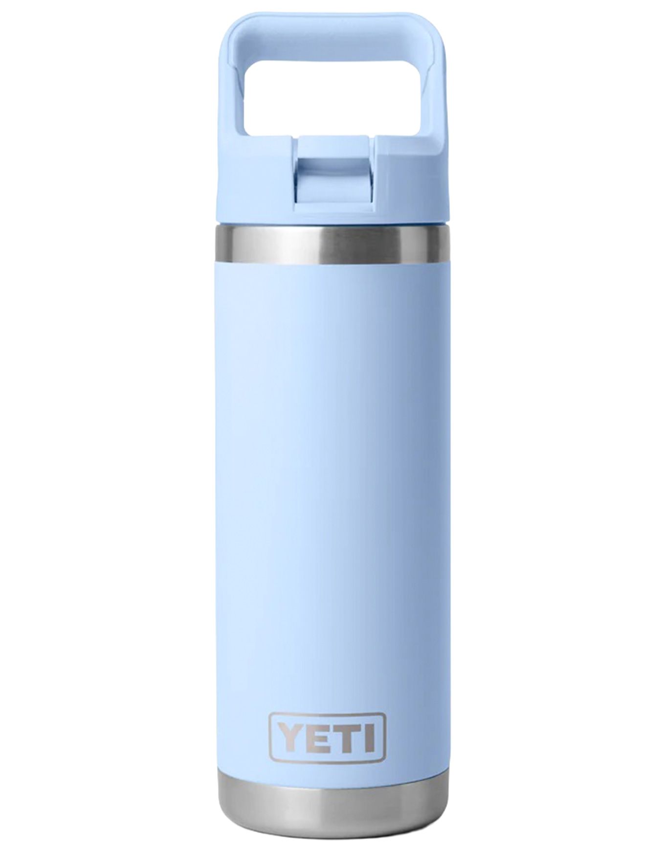 Rambler 18 oz C Straw Bottle Big Sky Summer Camp + Yeti