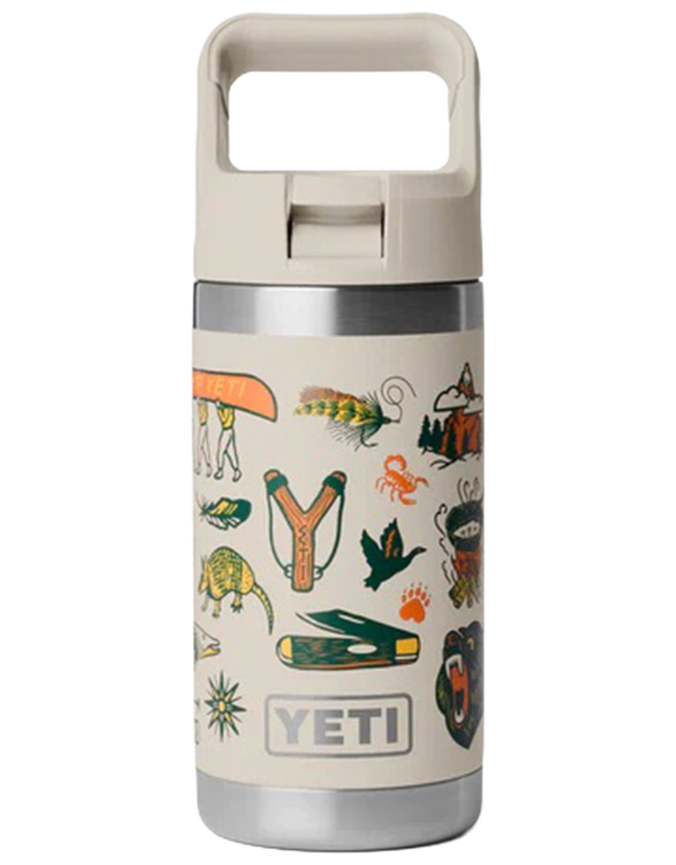 Rambler Jr 12 oz Kids Bottle Cape Summer Taupe + Yeti