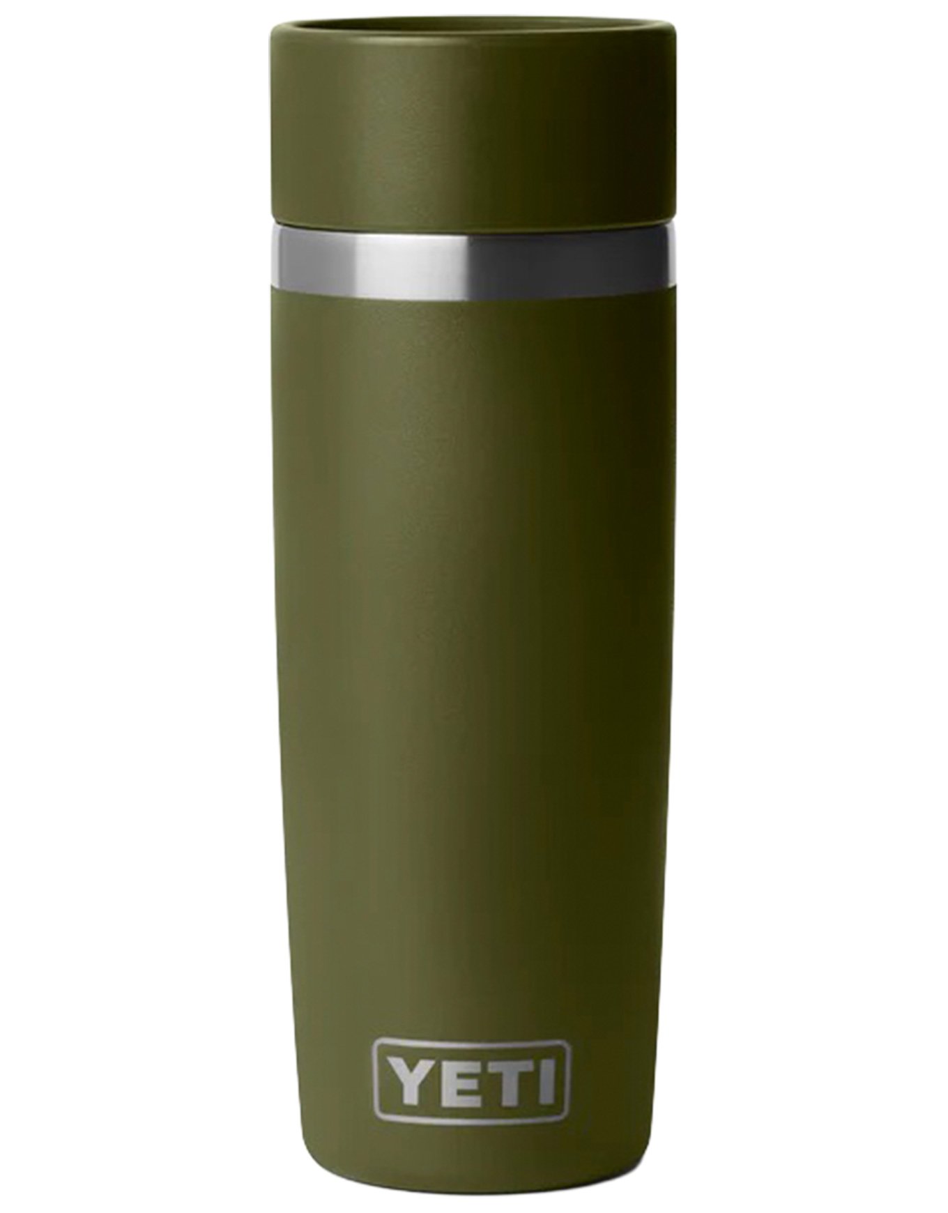 Rambler 16 Oz Travel Bottle Olive/King Crab Orange + Yeti
