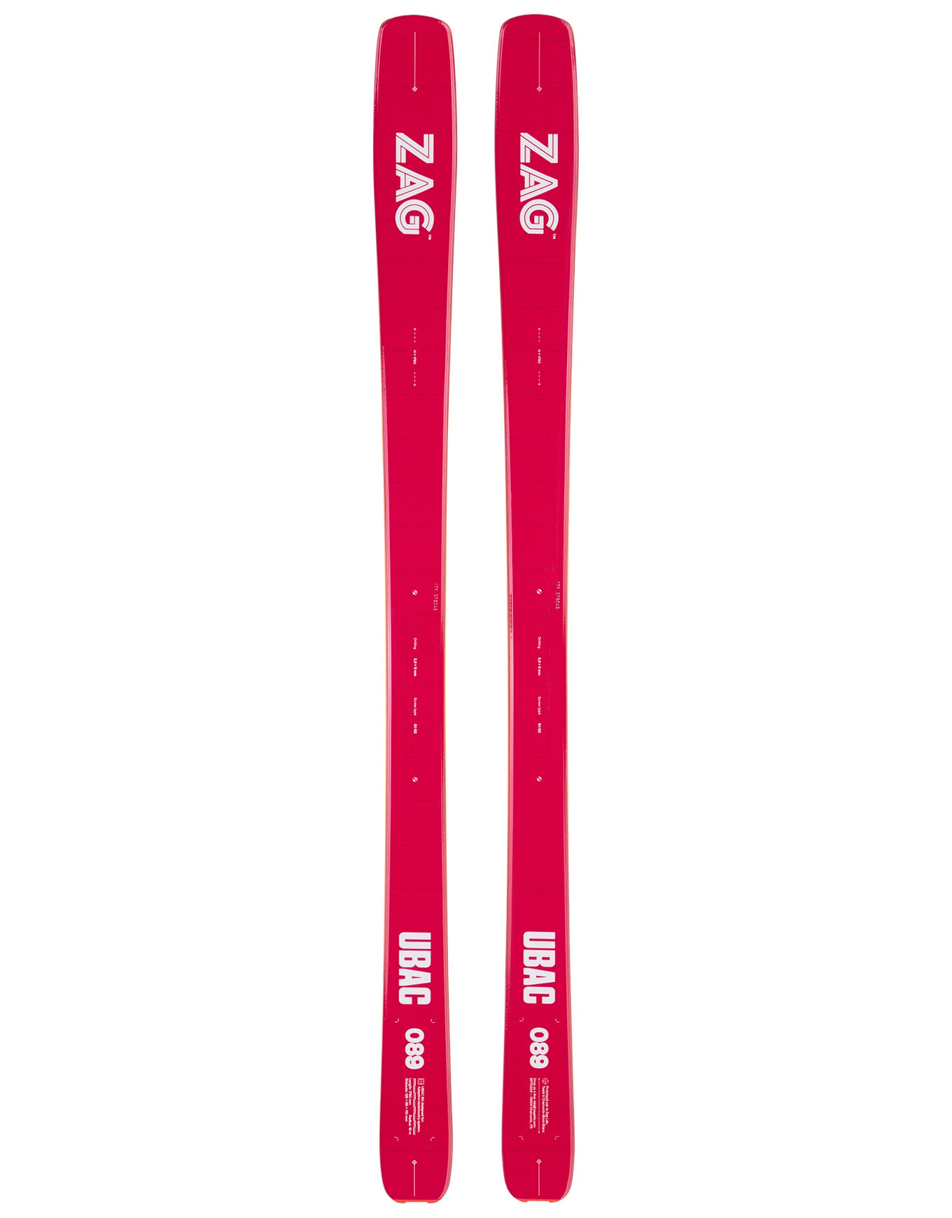  Ubac 89 Warm Red + Zag