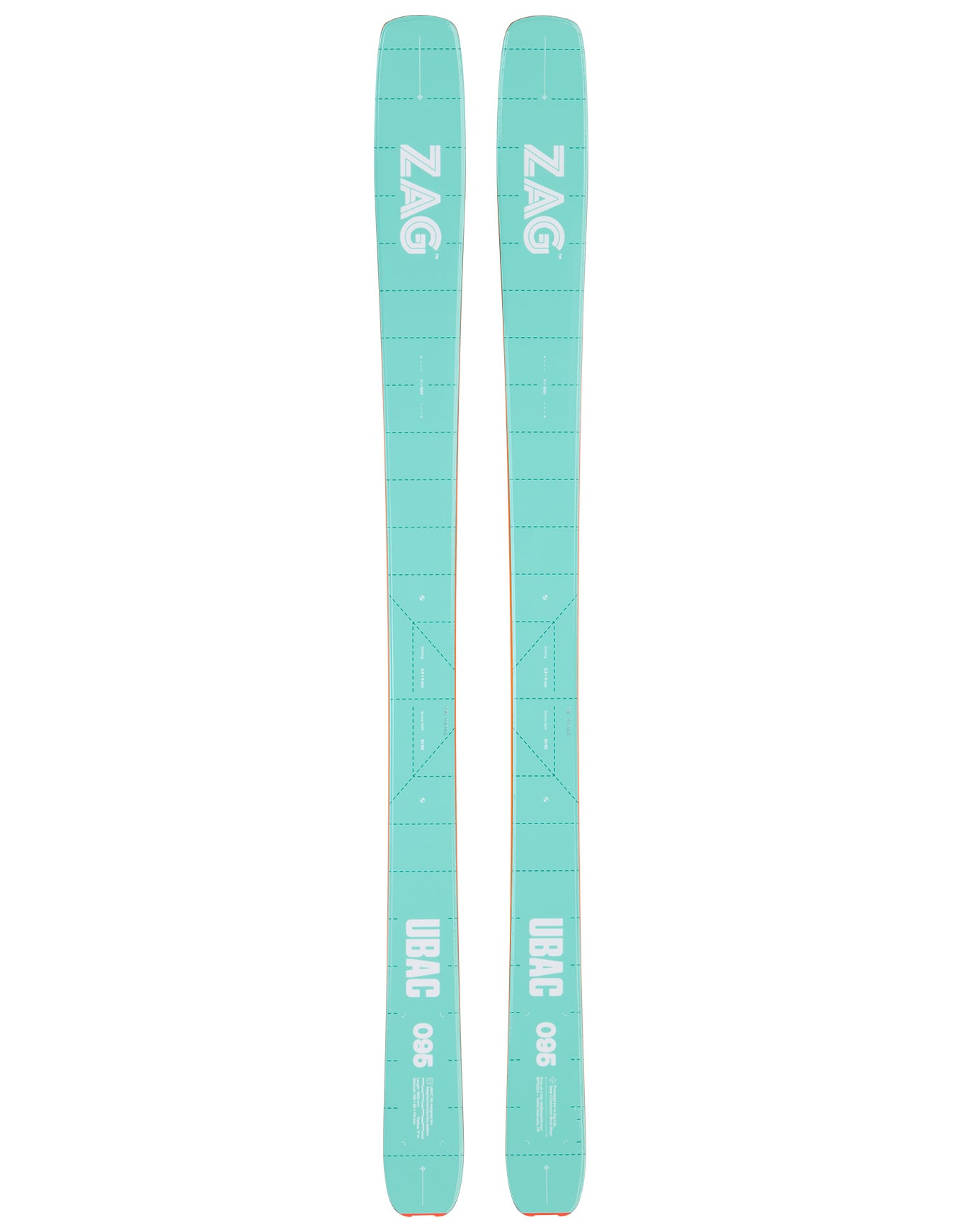 Ubac 95 Glacier W + Zag
