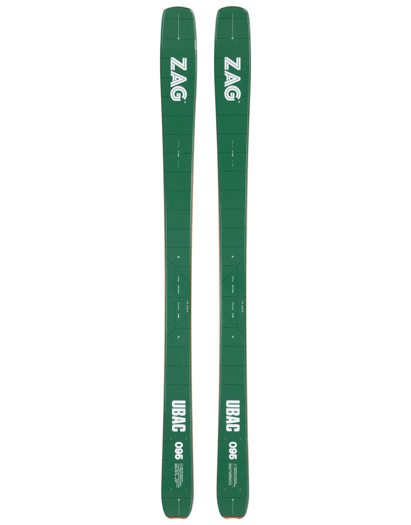Ubac 95 Forest Green + Zag
