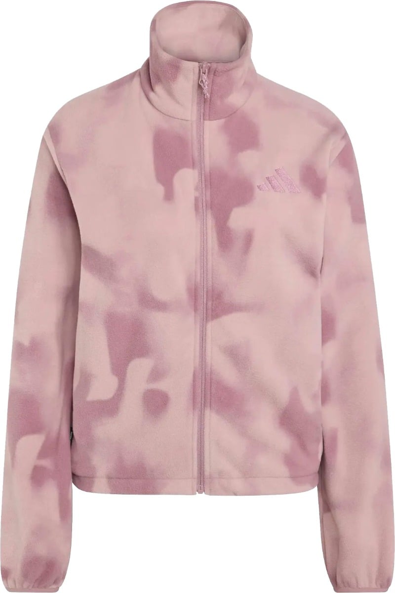 Multi FZ Fleece Jkt W Magic Mauve + adidas