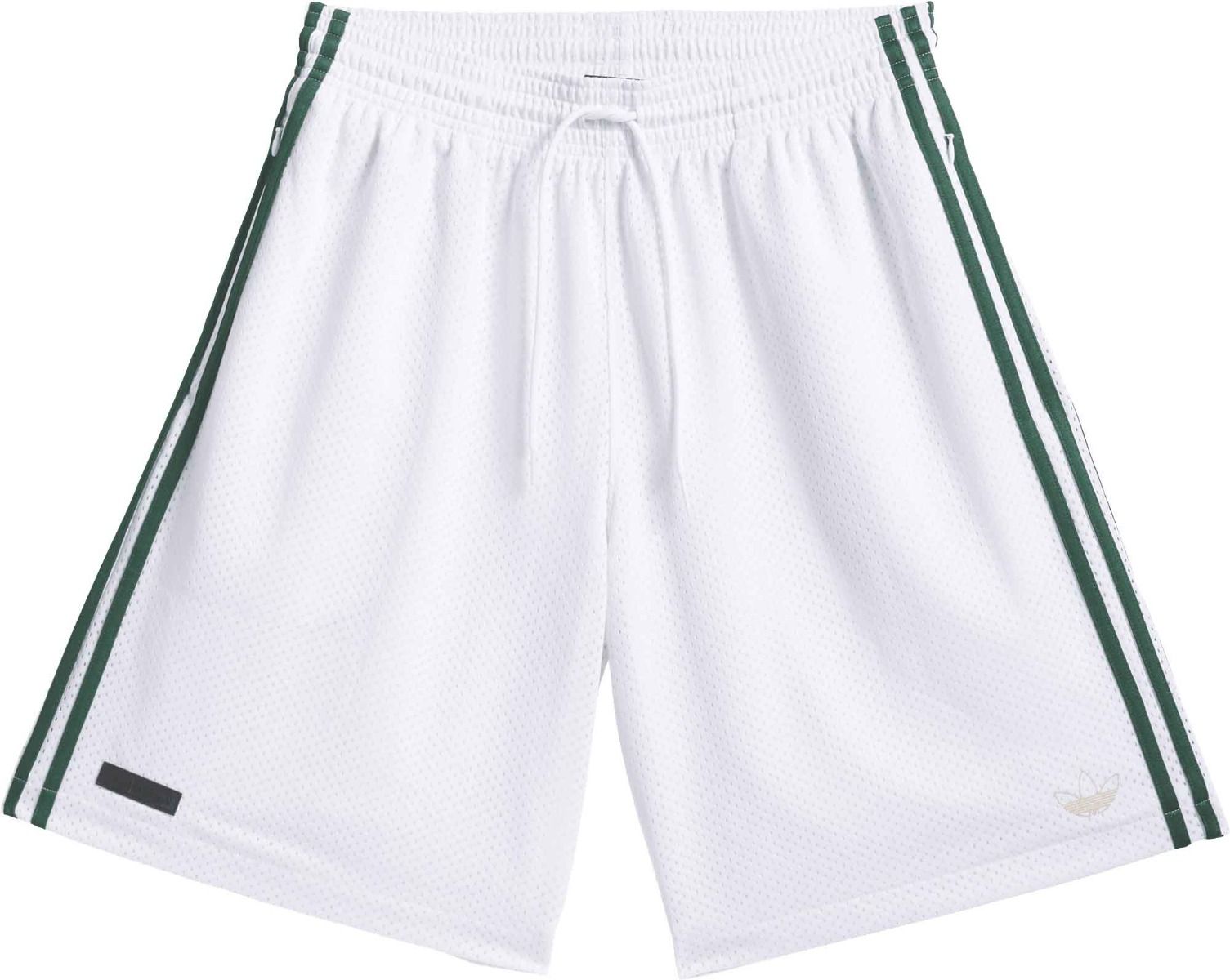 Tyshawn B Short White/Matte Gold/Collegiate Green + adidas Originals