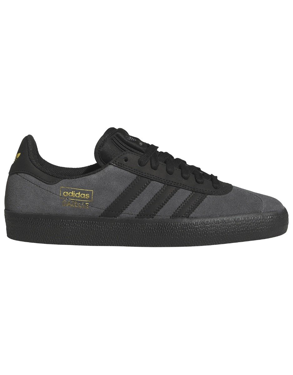 Gazelle ADV Grey Six/Core Black/Gold Metallic + adidas Originals